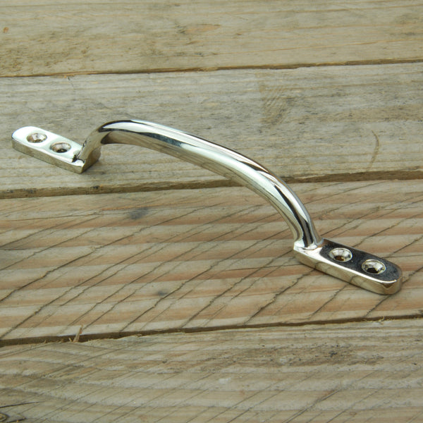 Polished Nickel Solid Brass Cabinet Kitchen Drawer Door Bow Handles Pulls & Knobs