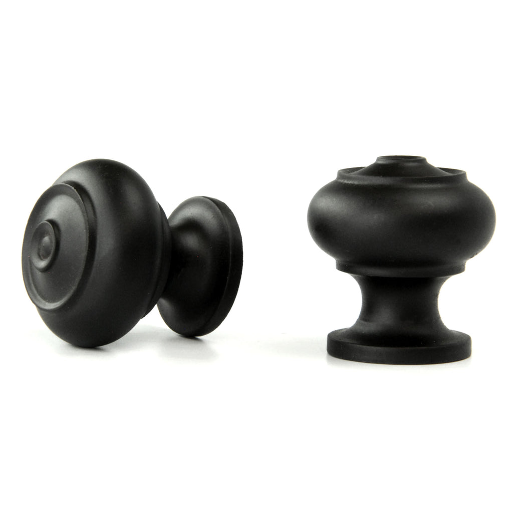 Bloxwich Satin Matt Black Cabinet Kitchen Drawer Door Knobs Handles Pulls