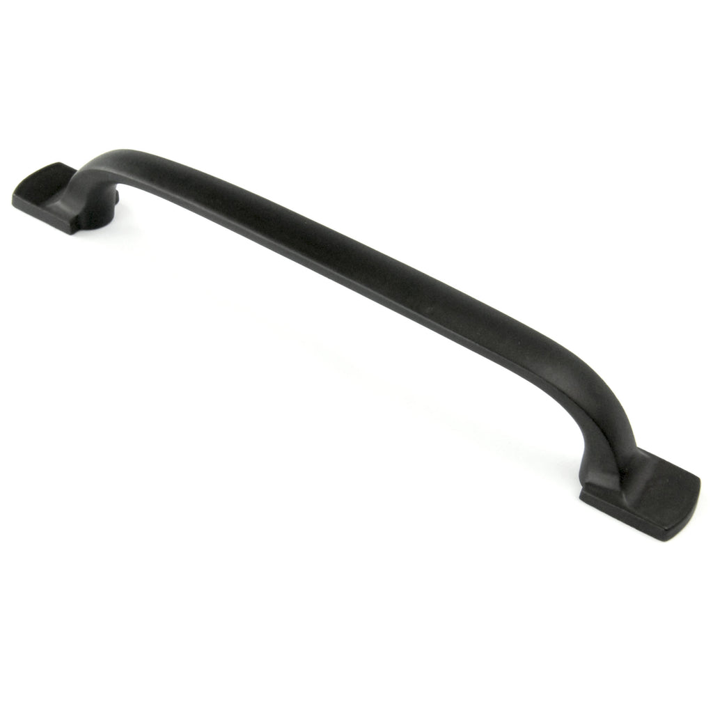 Satin Matt Black Cabinet Kitchen Door D Handle Drawer Pull 200mm