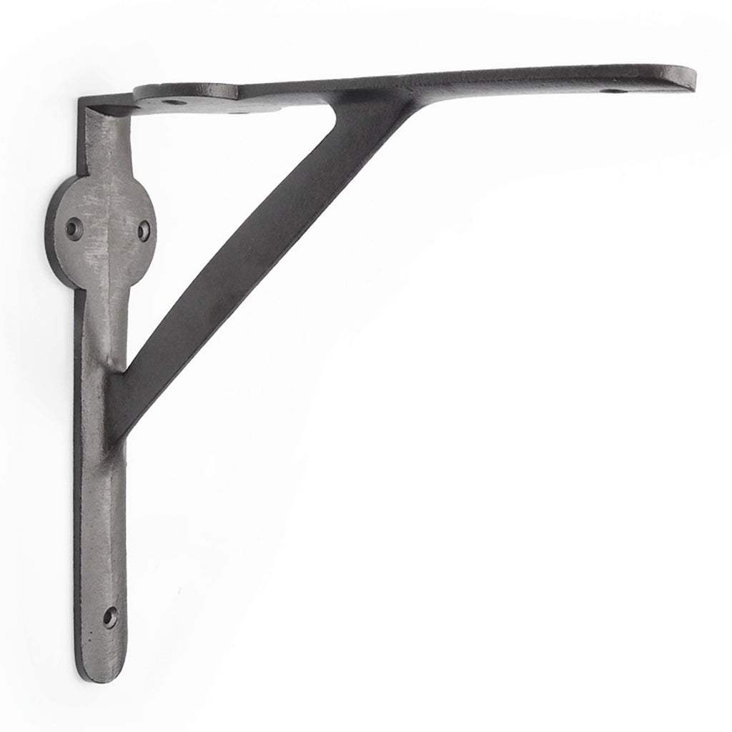 Antique Vintage Industrial Gallows Style Cast Iron Metal Shelf Bracket