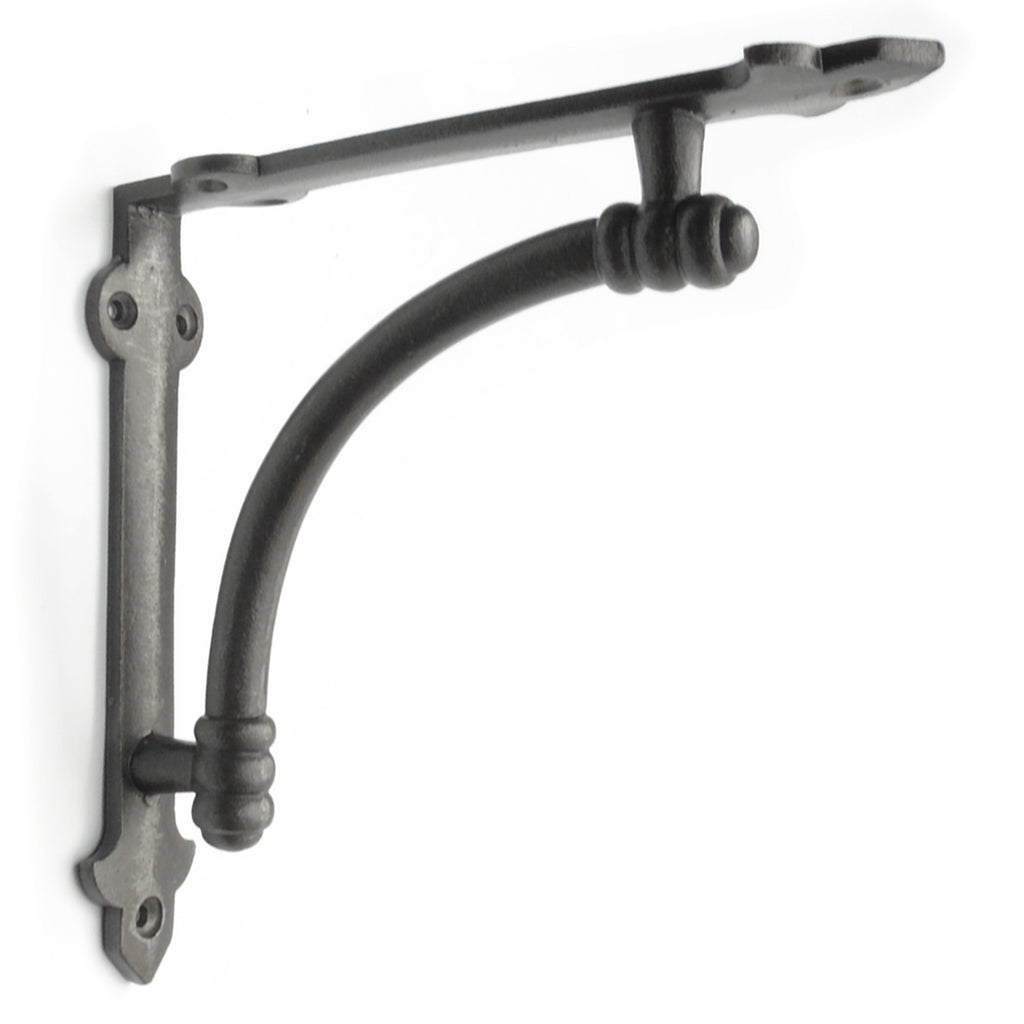 Antique Vintage Industrial Albion Cast Iron Metal Shelf Bracket