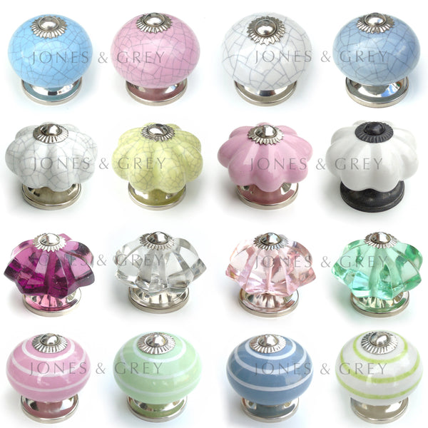 Ceramic &amp; Glass Knobs