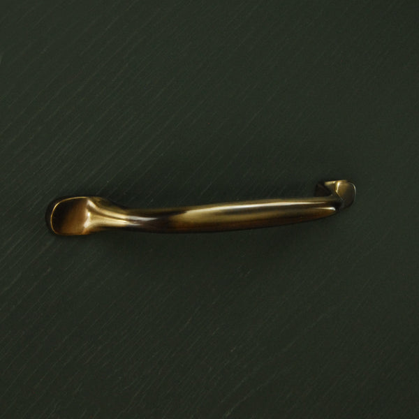 Antique Solid Brass Cabinet Knobs Kitchen Drawer Door Bow D Handles Pulls
