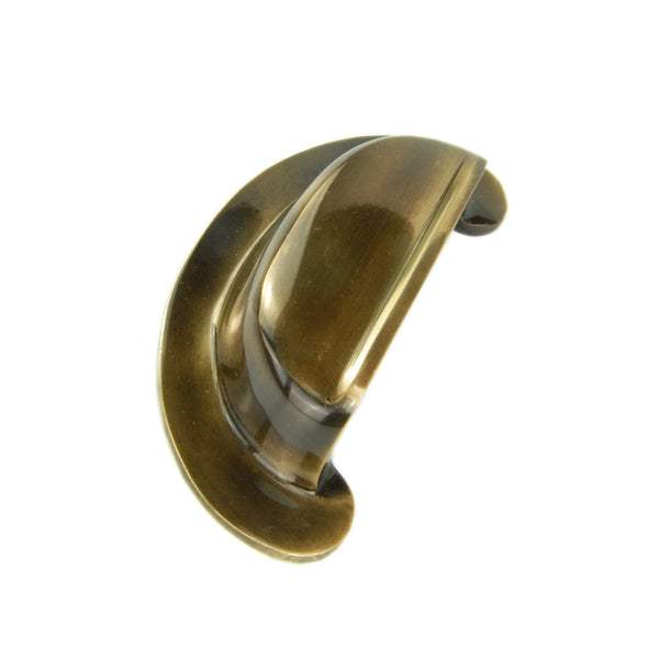 Antique Solid Brass Cabinet Knobs Kitchen Drawer Door Bow D Handles Pulls
