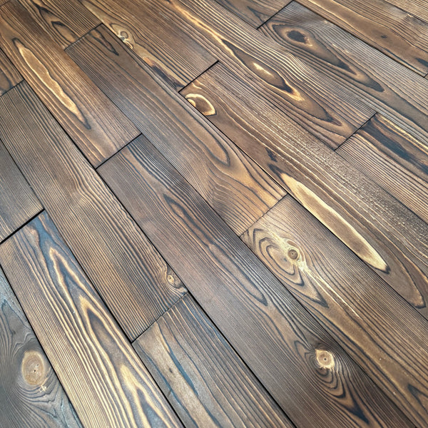 Brown Reclaimed Style Wooden Wall Tiles Cladding Panelling Panels