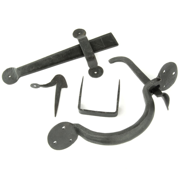 Beeswax Hand Forged Iron Hardware Door Handles Pulls Hinges Latches