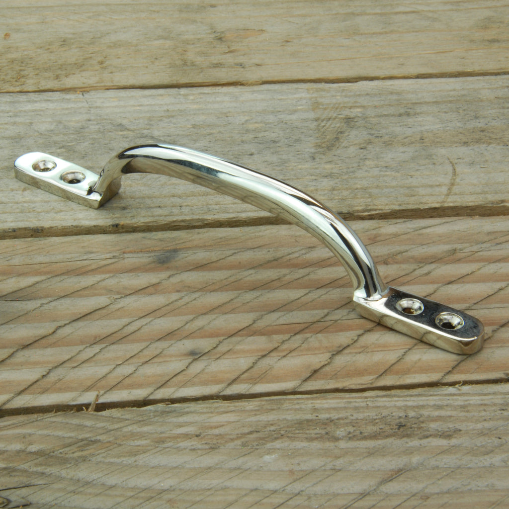 Polished Nickel Cabinet Kitchen Door Hot Bed D Handle Drawer Pull 170mm