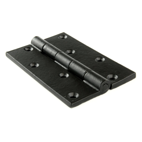 Black Vintage Style Cast Iron Butt Door Cabinet Hinges