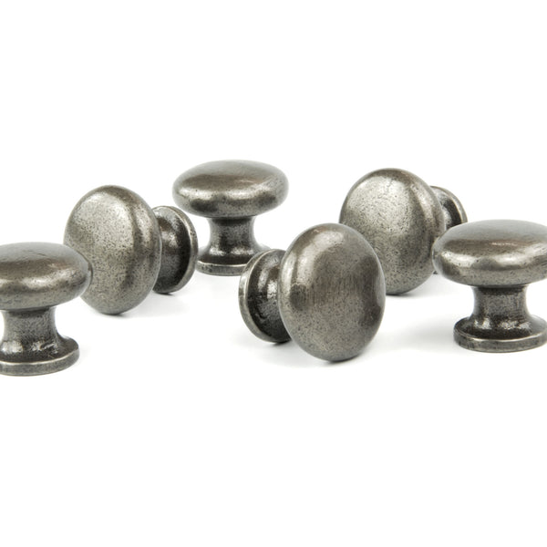 Classic Pewter Finish Cast Iron Cabinet Kitchen Drawer Door Handles Pulls Knobs