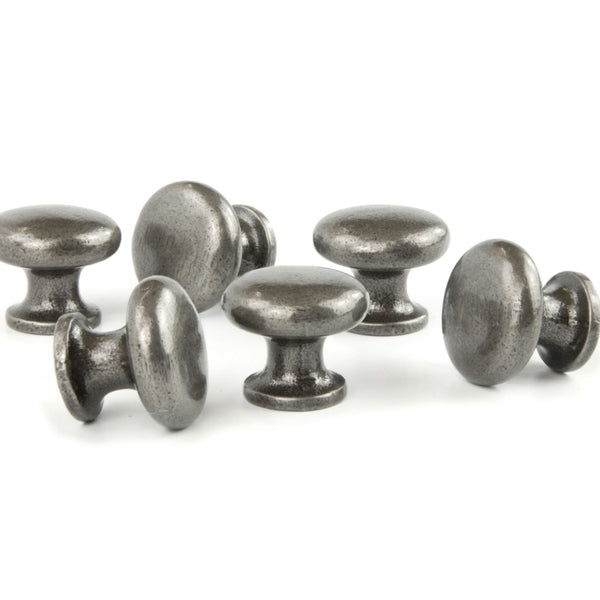 Classic Pewter Finish Cast Iron Cabinet Kitchen Drawer Door Handles Pulls Knobs