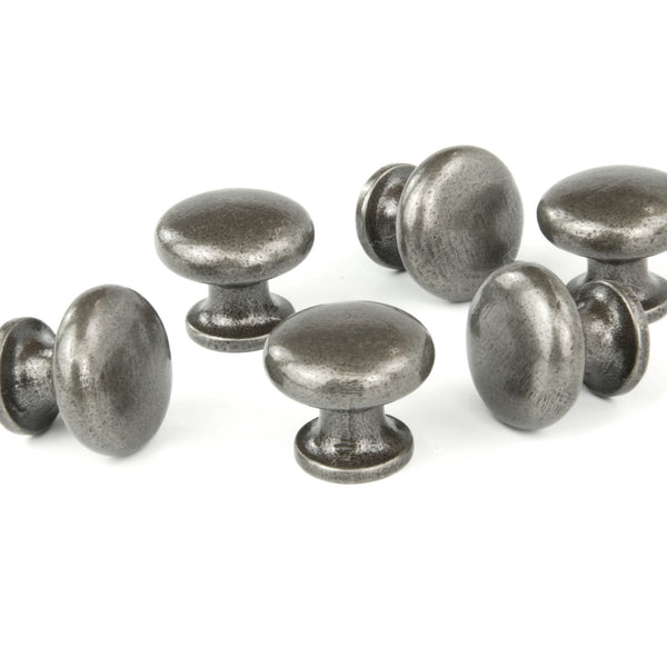 Classic Pewter Finish Cast Iron Cabinet Kitchen Drawer Door Handles Pulls Knobs