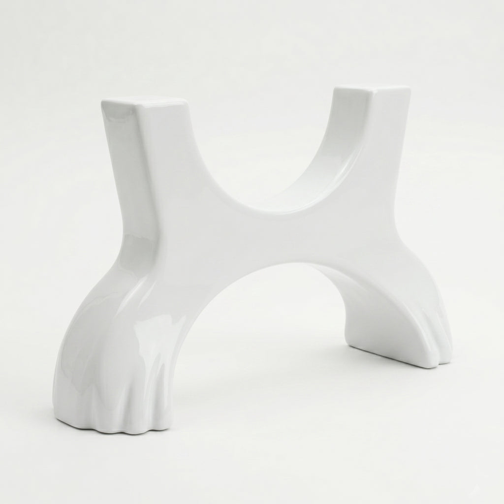 Claw Design Foot Feet Supports for Cast Iron Column Radiator White