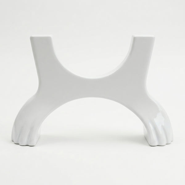 Claw Design Foot Feet Supports for Cast Iron Column Radiator White