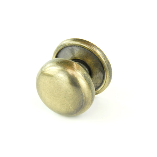 Antique Brass Oxford Round Cabinet Knobs Kitchen Door Handles Drawer Chest Pulls