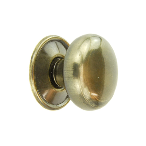Antique Brass Oxford Round Cabinet Knobs Kitchen Door Handles Drawer Chest Pulls