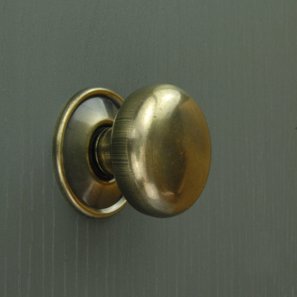 Antique Brass Oxford Round Cabinet Knobs Kitchen Door Handles Drawer Chest Pulls