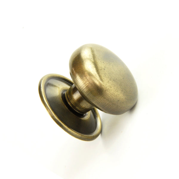 Antique Brass Oxford Round Cabinet Knobs Kitchen Door Handles Drawer Chest Pulls