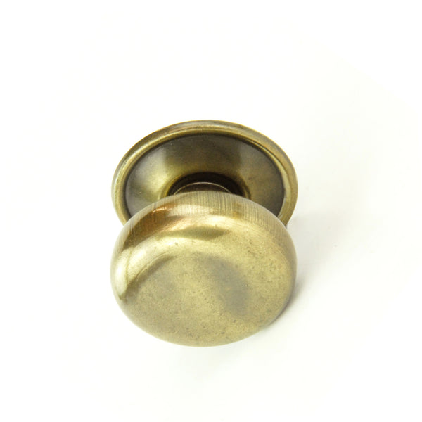 Antique Brass Oxford Round Cabinet Knobs Kitchen Door Handles Drawer Chest Pulls