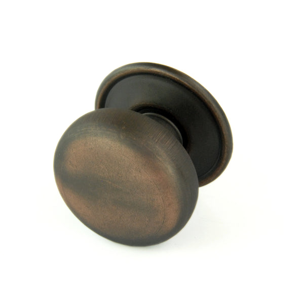 Oil Rubbed Bronze Oxford Round Cabinet Knobs Kitchen Door Handles