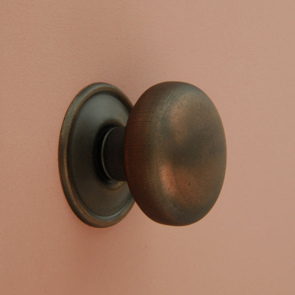Oil Rubbed Bronze Oxford Round Cabinet Knobs Kitchen Door Handles