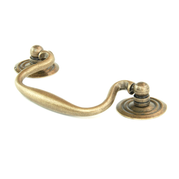 Antique Style Swan Neck Drop Cabinet Drawer Pull Handle