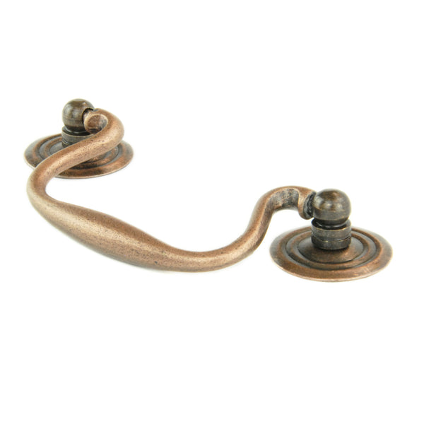 Antique Style Swan Neck Drop Cabinet Drawer Pull Handle