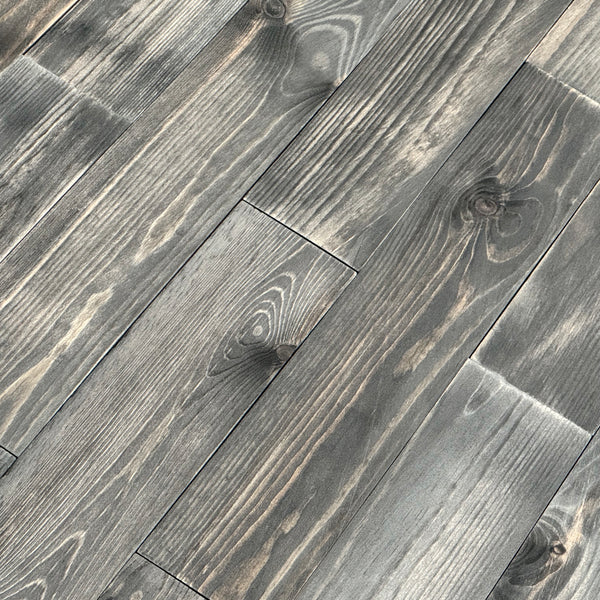 Washed Grey Reclaimed Style Wooden Wall Tiles Cladding Panelling Panels