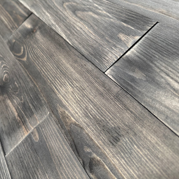 Washed Grey Reclaimed Style Wooden Wall Tiles Cladding Panelling Panels