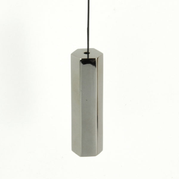 Hexagon Solid Brass Bathroom Light Switch Cord Pull Polished Nickel