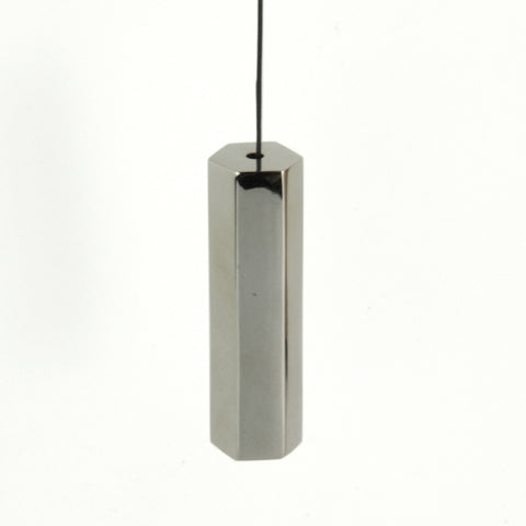 Hexagon Solid Brass Bathroom Light Switch Cord Pull Polished Nickel
