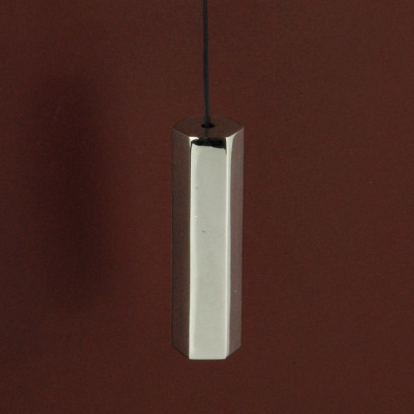 Hexagon Solid Brass Bathroom Light Switch Cord Pull Polished Nickel