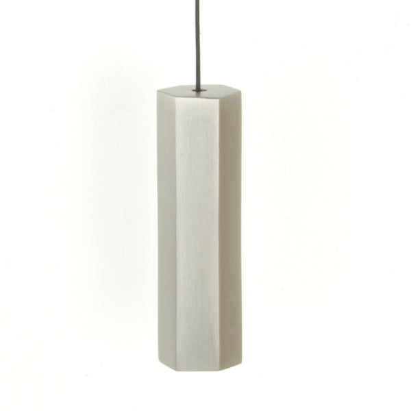 Hexagon Solid Brass Bathroom Light Switch Cord Pull Satin Nickel