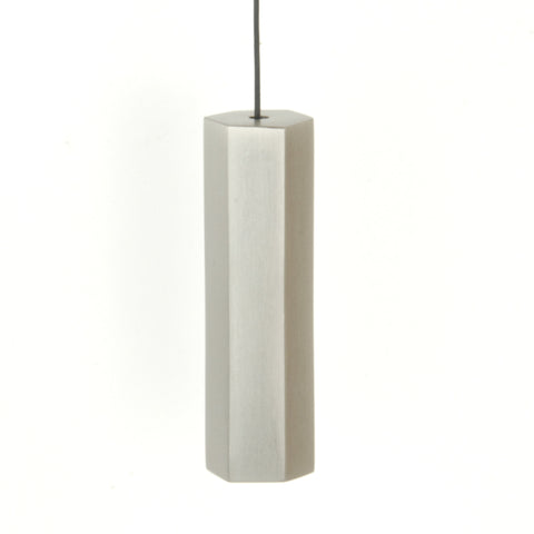 Hexagon Solid Brass Bathroom Light Switch Cord Pull Satin Nickel