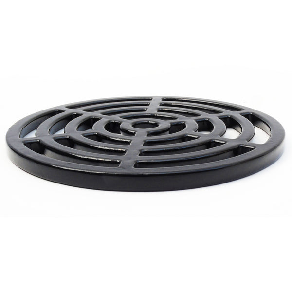 Round 7" 175mm Cast Metal Drain Cover Gully Grid Modern Design