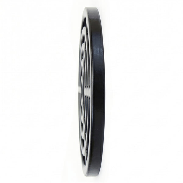 Round 7" 175mm Cast Metal Drain Cover Gully Grid Modern Design