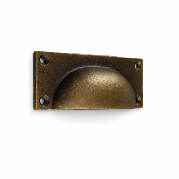 Antique Brass Cast Iron Cabinet Knobs Kitchen Drawer Door Bow D Handles Pulls