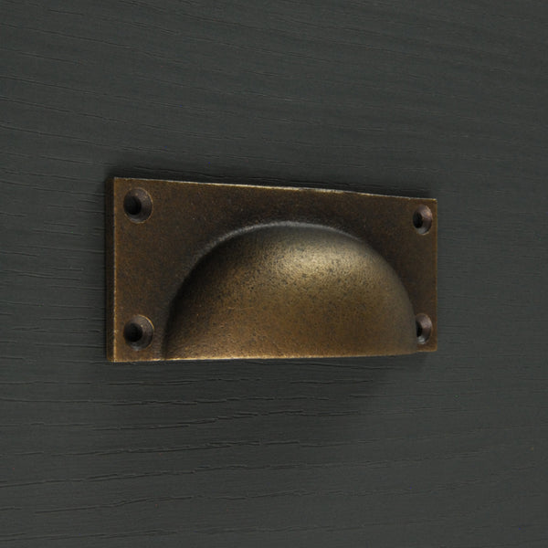 Antique Brass Cast Iron Cabinet Knobs Kitchen Drawer Door Bow D Handles Pulls