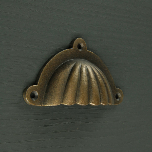 Antique Brass Cast Iron Cabinet Knobs Kitchen Drawer Door Bow D Handles Pulls