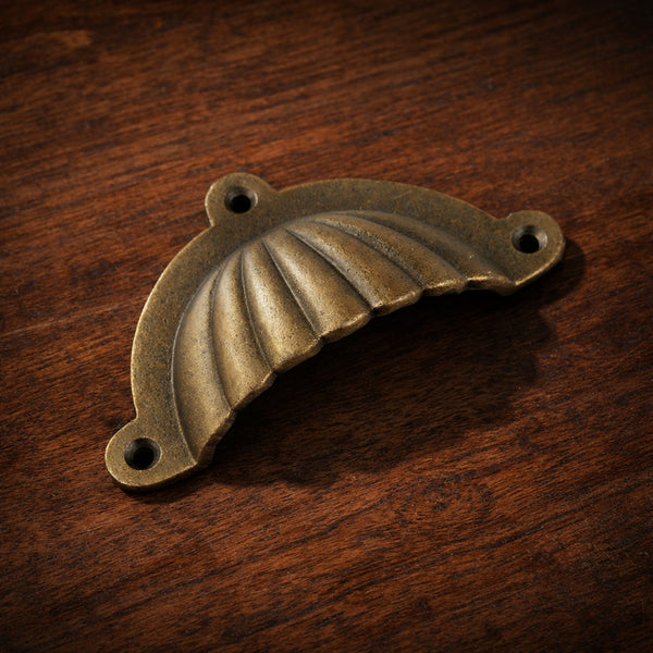 Antique Brass Cast Iron Cabinet Knobs Kitchen Drawer Door Bow D Handles Pulls