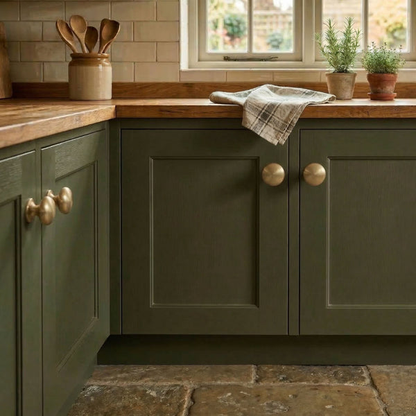 Brushed Satin Solid Brass Cabinet Knobs Kitchen Drawer Door Bow D Handles Pulls