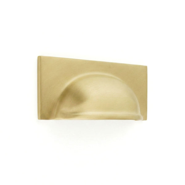 Brushed Satin Solid Brass Cabinet Knobs Kitchen Drawer Door Bow D Handles Pulls