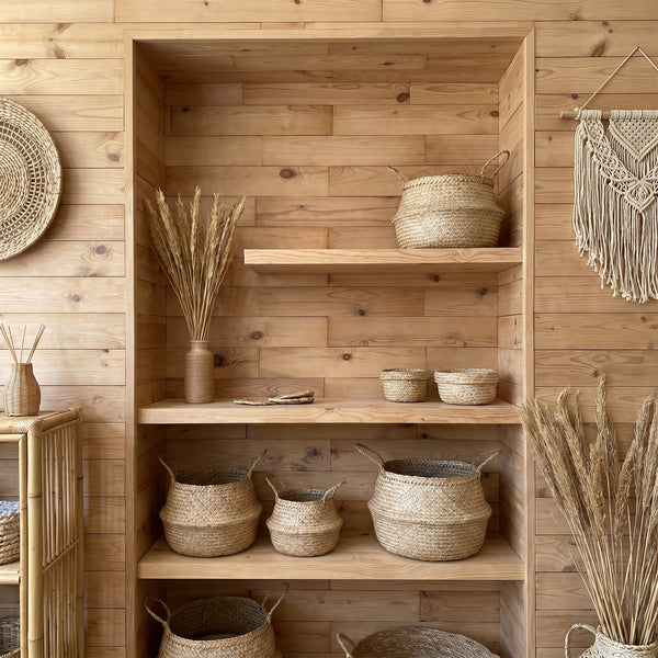 Light Oak Finish Wooden Wall Tiles Cladding Panelling Panels