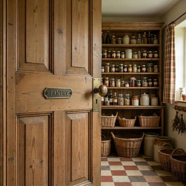 Antique Brass Cast Iron Vintage Style Metal Wall Door Gate Signs