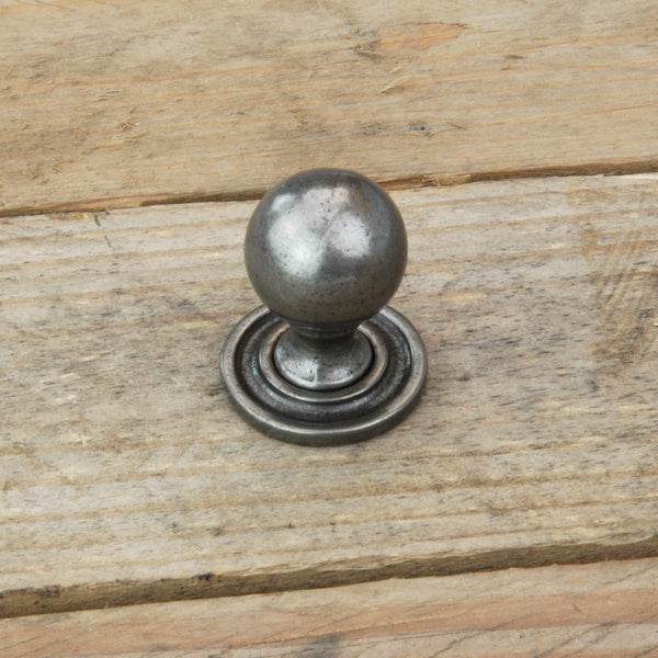 Pewter Finish Cast Iron Cabinet Kitchen Drawer Door Bow Handles Pulls & Knobs