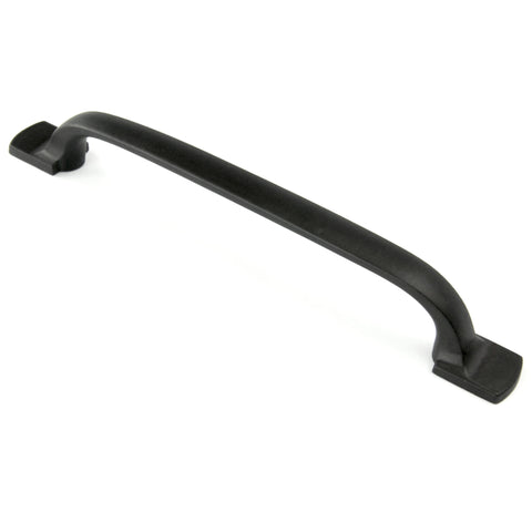 Satin Matt Black Cabinet Kitchen Door D Handle Drawer Pull 200mm