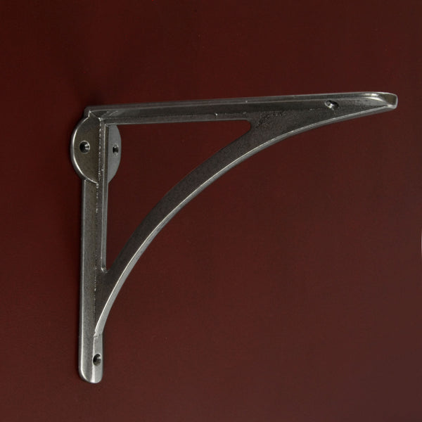 Pewter Antique Vintage Cast Iron Metal Shelf Bracket Support Victorian