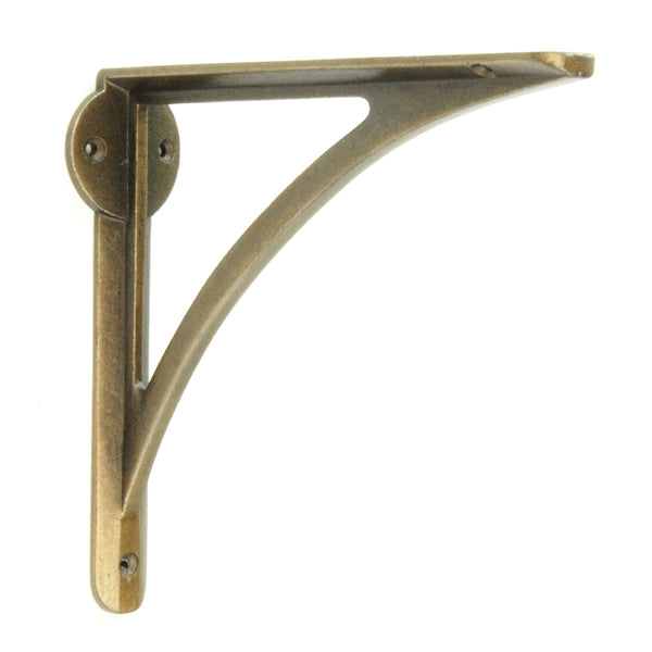 Antique Brass Vintage Cast Iron Metal Shelf Bracket Support Victorian