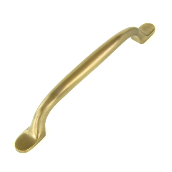 Aged Unlacquered Solid Brass Cabinet Knobs Kitchen Drawer Door Bow D Handles Pulls