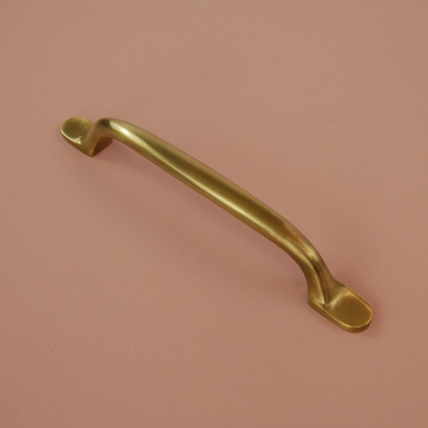 Aged Unlacquered Solid Brass Cabinet Knobs Kitchen Drawer Door Bow D Handles Pulls