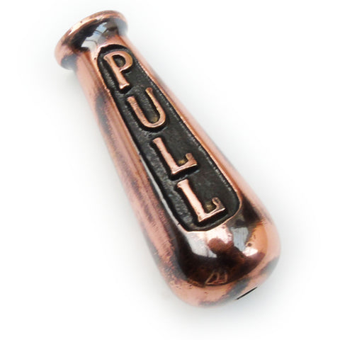 Antique Copper Solid Brass Vintage Period Bathroom Light Switch Pull